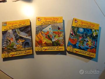 tre libri Geronimo Stilton
