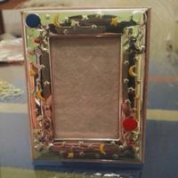 Cornice da bimba  in argento e smalto 🎈⭐️