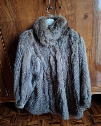 Pelliccia volpe argentata alta moda pronta