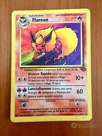 Flareon carta pokemon NO HOLO 19/64
