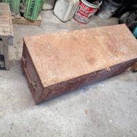 baule ferro porta attrezzature 