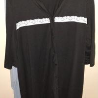 3 camicie da notte parto e allattamento taglia XL