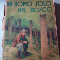 Un uomo solo nel bosco