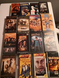 16 vhs, Il Signore degli Anelli, Harry Potter, etc