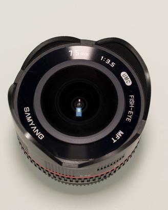 Samyang 7.5 mm MFT m4/3