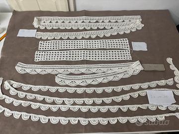 Set pizzi x tovaglie nuovi fatti a mano uncinetto