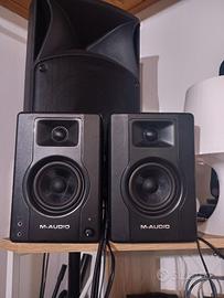 Coppia casse amplificate M-Audio