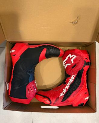 Stivali Alpinestar Supertech R Rosso