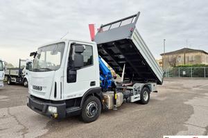 IVECO EUROCARGO 120EL19 ribaltabile, gru e Radioco