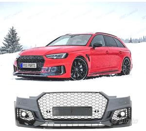 PARAURTI ANTERIORE AUDI A4 B9 15-19 LOOK RS4 PDC N