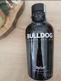 Bottiglia vuota gin bulldog 