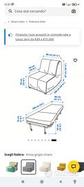 Poltrona letto IKEA