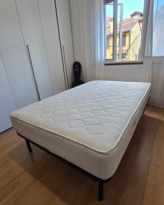 Letto 1 piazza e mezza + materasso Friuliflex