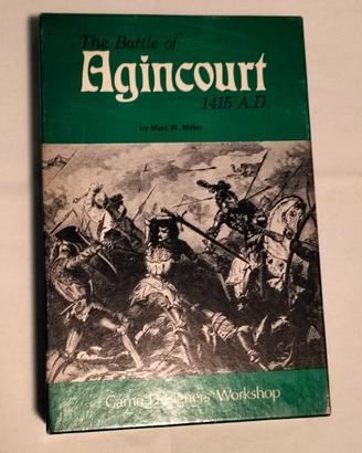 Wargame "Agincourt" della GDW