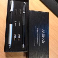 Pennino capacitivo 2 in 1 per tablet - set di 2pz