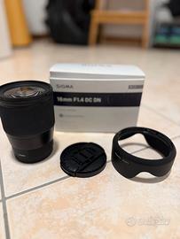Sigma 16mm f/1.4 DC DN Contemporary Sony E - Nuovo