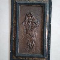 Mater Purissima - Bassorilievo In Bronzo