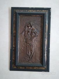 Mater Purissima - Bassorilievo In Bronzo