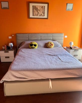 Letto matrimoniale contenitore