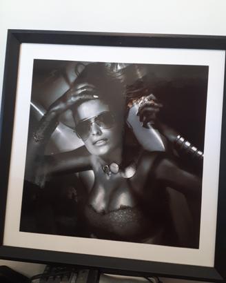 quadro con foto donna