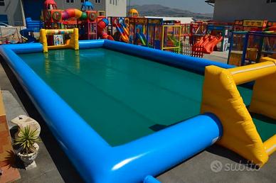 Gioco Gonfiabile Sportivo, Calcio Saponato x Bimbi