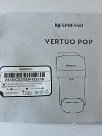 Macchina per caffè NESPRESSO VERTUO POP VERDE