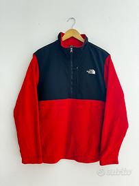 Giacca Pile The North Face Denali Rosso/Nero Tg XL