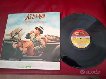 lp celentano azzurro vinile music a 33 giri