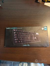 Logitech G413 CARBON Tastiera meccanica gaming