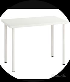 scrivania ikea 100x60 completa di gambe