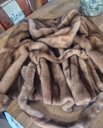 Pelliccia di visone tg S/M