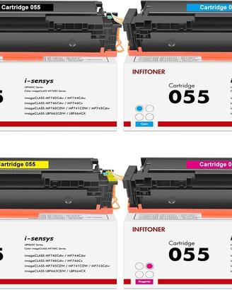 Cartuccia di toner per Canon 055