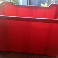 Cassa in polipropilene sovrapponibile