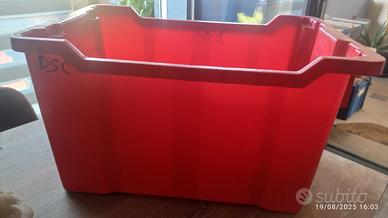 Cassa in polipropilene sovrapponibile