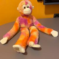 Peluche scimmia multicolore