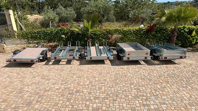  carrelli porta moto 3 posti quad go kart e c