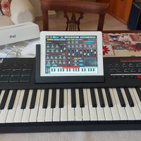 Tastiera midi Akai Synthstaion 49 con Ipad Apple