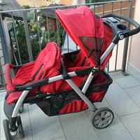 passeggino gemellare/fratellare