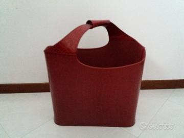 PORTA RIVISTE ECOPELLE COCO'