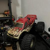 Auto rc monster 1/8 thunder tiger mta4 s28