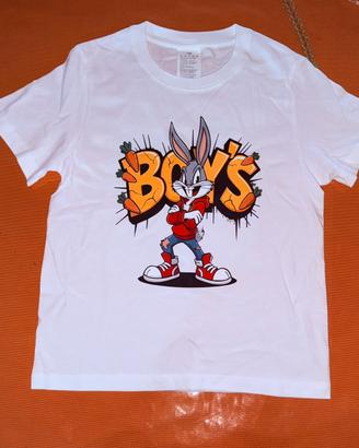 T shirt bambino Looney Tunes  8 anni
