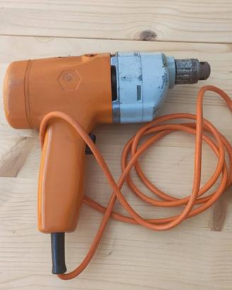 trapano Black e Decker arancione vintage 60/70
