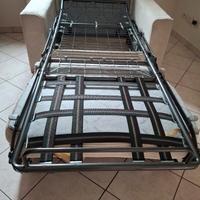 poltrona  letto con materasso 