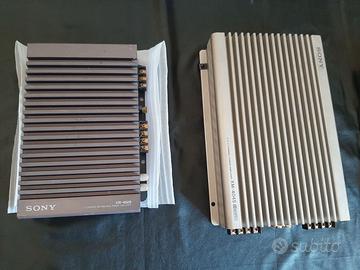 2 Amplificatori SONY OLD SCHOOL XM 4045 + XM 4020