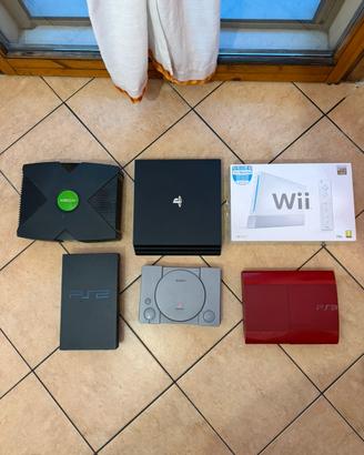 Lotto 6 Console Playstation e Nintendo