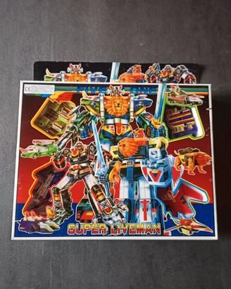 Robot vintage Transformers Super Liveman 