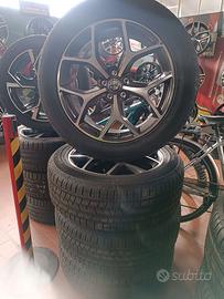 CERCHI IN LEGA KIT ALFA STELVIO 8X19 5X110 ET35