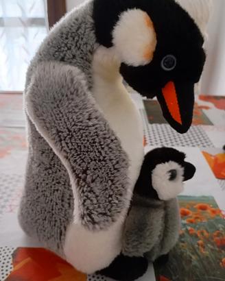  Peluche Pinguino con pulcino
