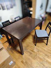 Tavolo pranzo wengè