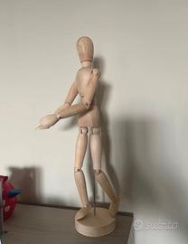 Ikea manichino da disegno in legno